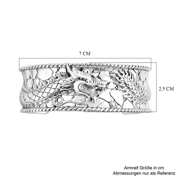 Royal Bali Kollektion - 37 Gramm Armreif in 925 Silber image number 6