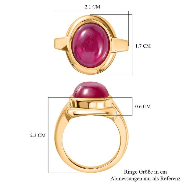 Afrikanischer Rubin-Ring - 8,13 ct. image number 7