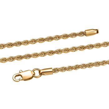 Kordelkette in 916 Gold, 56cm