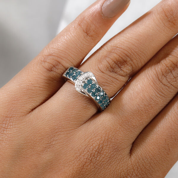 Grandidierit und Zirkon Ring - 0,93 ct. image number 3