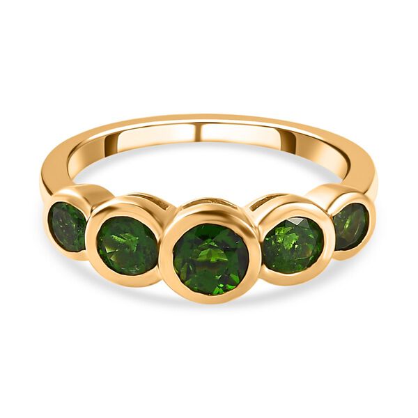 Nat&uuml;rlicher Chromdiopsid-Ring - 1,57 ct. image number 0