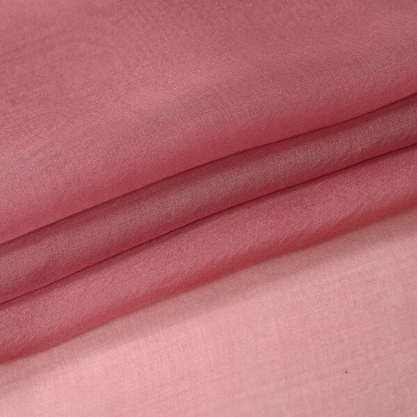 LA MAREY &ndash; Chiffon Schal aus Maulbeerseide, hellrosa image number 6