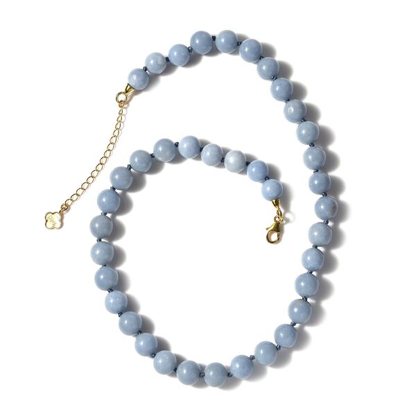 Angelite Halskette, 45 cm - 290 ct.