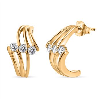 EF Moissanit Ohrringe - 0,60 ct.