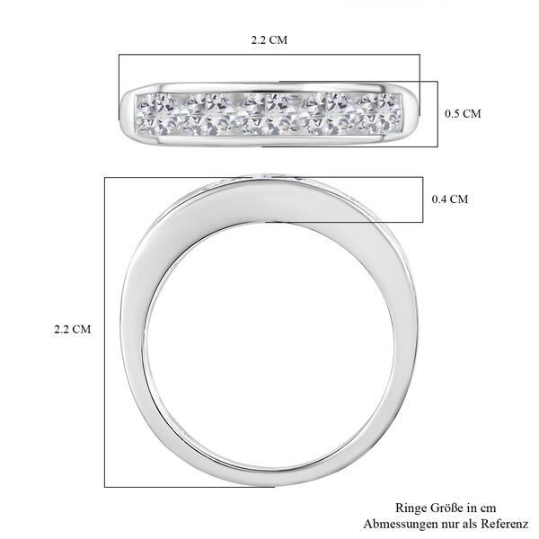 Moissanit Ring - 0,86 ct. image number 7