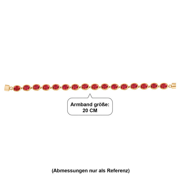 D'Joy Sunset Triplett Quarz 20cm Armband - 25,49 ct. image number 4