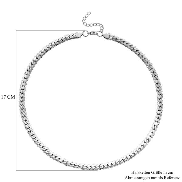 316L Edelstahl Halskette ca. 50 cm ca. 36,00g image number 6
