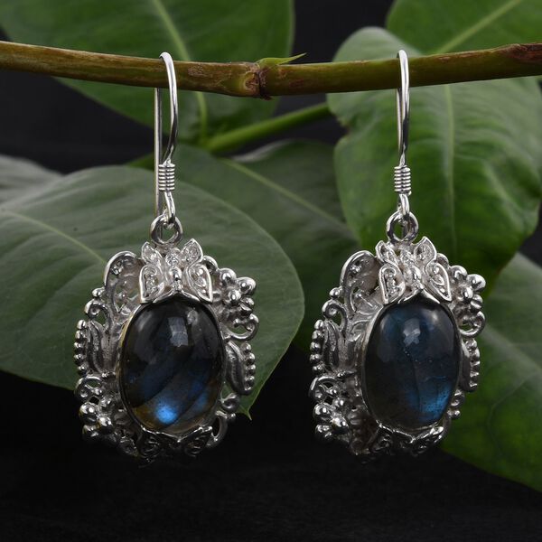 Royal Bali Kollektion - Labradorit Ohrringe - 11,10 ct. image number 1