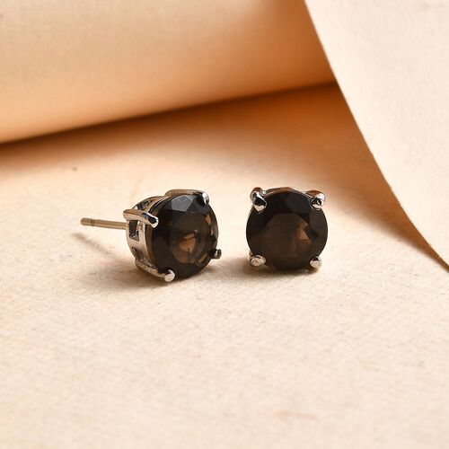 Rauchquarz Ohrringe - 3,61 ct. image number 1
