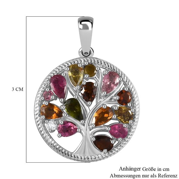 AA Multi-Turmalin Anh&auml;nger - 2,74 ct. image number 6