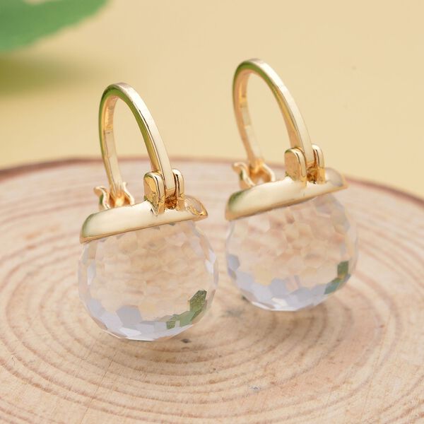 Wei&szlig;e Kristall-Ohrringe - 20 ct. image number 2