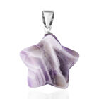 Zweifarbiger Amethyst Anhänger 925 Silber rhodiniert ca. 12,00 ct