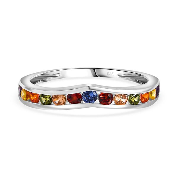 LUSTRO STELLA Mehrfarbiger Zirkonia Ring