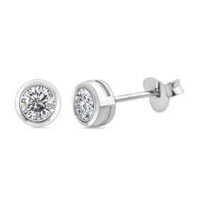 Moissanit Ohrringe - 0,46 ct.