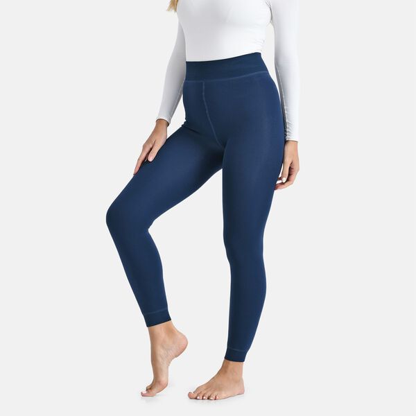 Thermo-Leggings mit Fleecefutter, Marineblau, Größe S/M image number 4