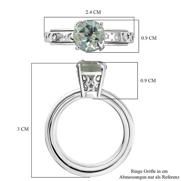 EverTrue AA Prasiolith Spinning Ring - 1,88 ct. image number 7