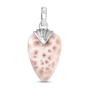 Djoy AA Natrolith Anh&auml;nger 925 Silber ca. 14.40 ct