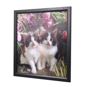 Realistisches 5D Katzen-Gem&auml;lde, Mehrfarbig