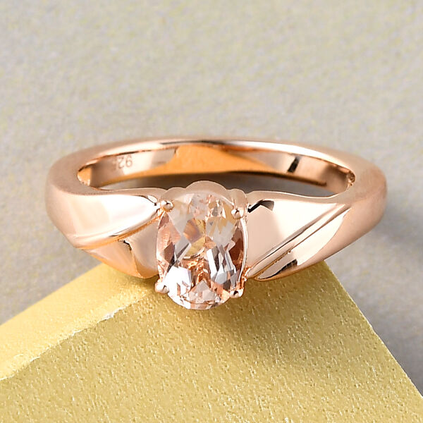 AAA Marropino Morganit Ring - 0,78 ct. image number 2