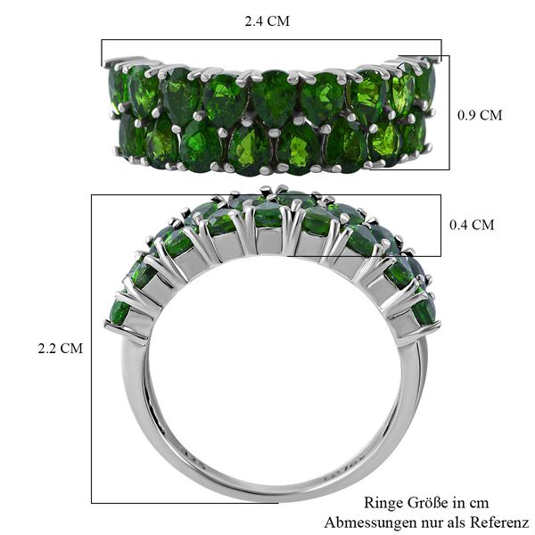 Nat&uuml;rlicher Chromdiopsid-Ring - 2,80 ct. image number 4