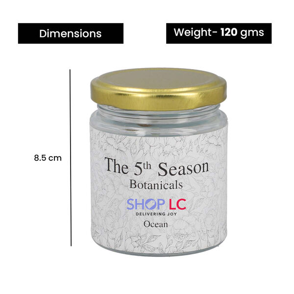 The 5th Season - Botanical Collection Duftkerze au Sojawachs im Glas, Meeresbrise image number 5