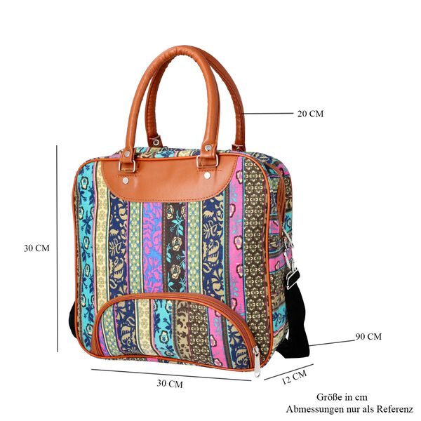 Boho Stil Handtasche, Grün image number 7