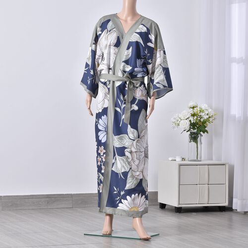 Kimono, Weiß und Gelb image number 0