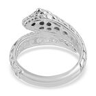Royal Bali Kollektion - Schlangen-Ring, 925 Silber,  ca. 6,18g image number 4