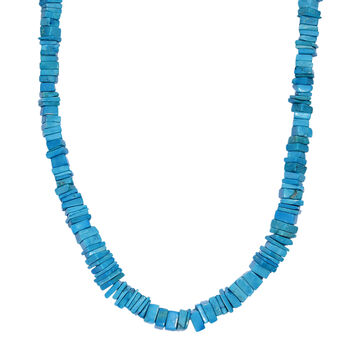 T&uuml;rkis Halskette, 45 cm - 100 ct.