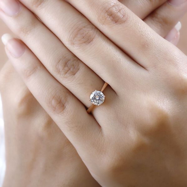 Moissanit Ring - 1,13 ct. image number 3