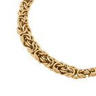 Liebesknoten byzantinische Halskette in vergoldetem Silber image number 0