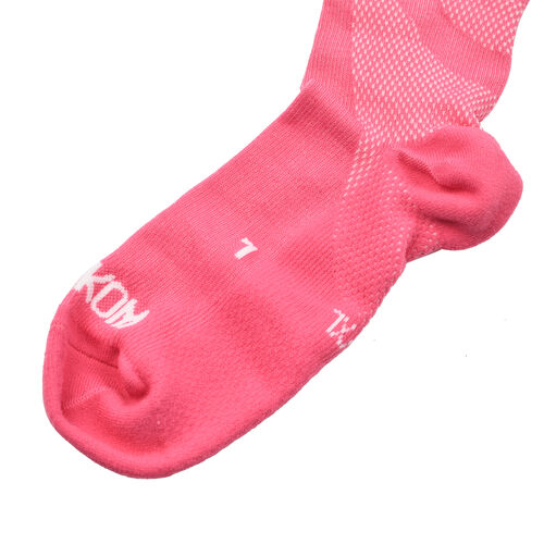 SANKOM Kompressionsstrümpfe, L-XL, Rosa, Größe 42-46 image number 1
