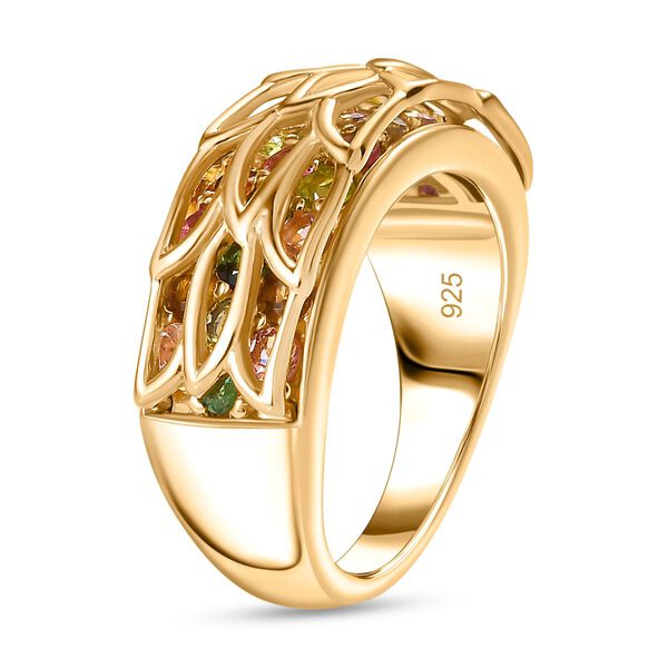 AA mehrfarbiger Turmalin-Ring - 1,58 ct. image number 5