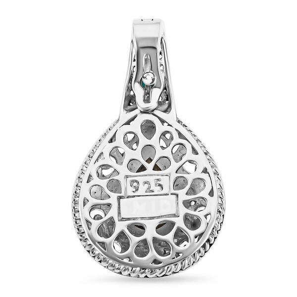 Royal Bali Kollektion - Labradorit und Sleeping Beauty Türkis Anhänger - 9,12 ct. image number 5