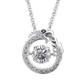 Weißer Zirkonia Schmuckset 925 Silber rhodiniert und Edelstahl