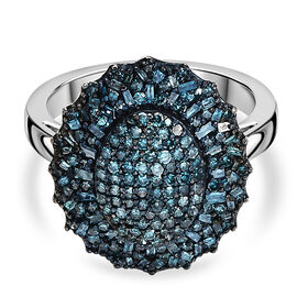 D'Joy blauer Diamant Ring - 1,08 ct.