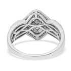 Diamant-Ring, SGL zertifiziert P1 G-H, 585 Weißgold  ca. 1,00 ct image number 4