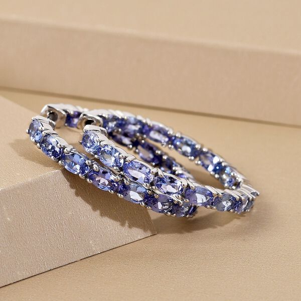 Tansanit-Creolen image number 2