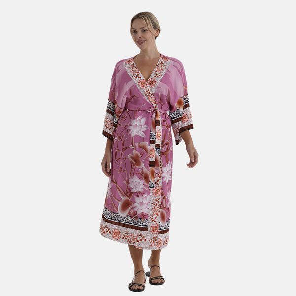   La Marey placement  print Brid  kimono image number 2