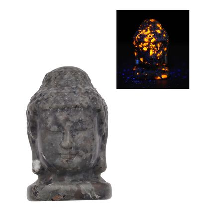 Gem Crystal Kollektion - Yooperlith Buddha-Figur, ca. 6x4cm