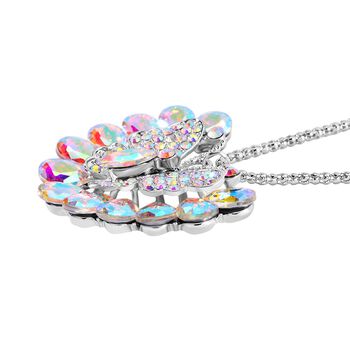 Kristall Halskette ca. 70 cm