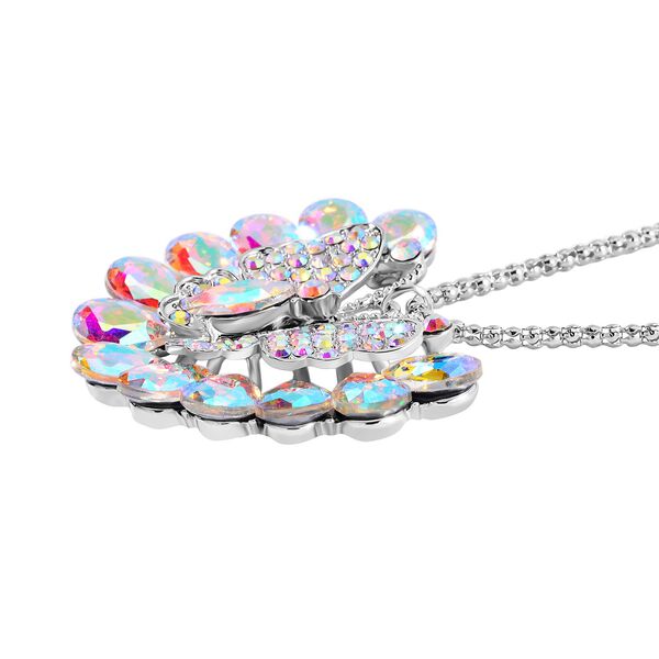 Kristall Halskette ca. 70 cm image number 3