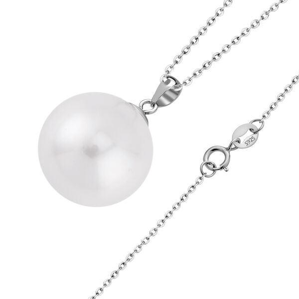 K&ouml;nigin der Edelsteine- Wei&szlig;es Muschelperlen-Schmuckset image number 4