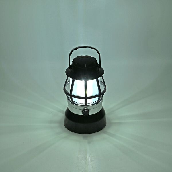 Tragbare Camping-Laterne mit 360-Grad Beleuchtung