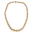 AAAA Goldene Südsee Perle (8-14mm) Halskette ca. 50 cm 750 Gold Standard 300.00 ct