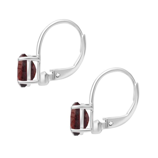 Rote Granat-Ohrh&auml;nger - 1,89 ct. image number 5