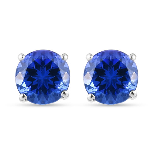 RHAPSODY AAAA Tansanit-Ohrstecker, 950 Platin ca. 3,40 ct image number 0