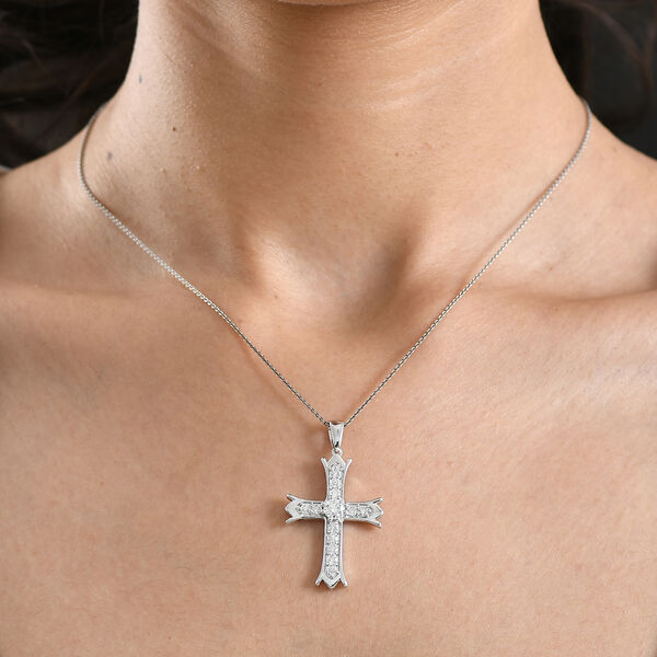 EverTrue Moissanit Anh&auml;nger in Silberton - 1,18 ct. image number 2