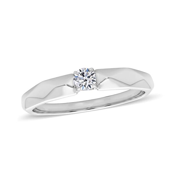 LUXURIANT DIAMOND - Lab Grown Diamant SI-GH Ring 925 Silber Rhodiniert (Gr&ouml;&szlig;e 17.00) ca. 0,20 ct image number 3