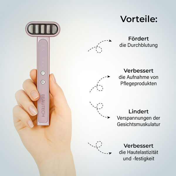 BEAUTECH Gesichts- und Augenmassageger&auml;t 360-Grad mit EMS-Technologie image number 4